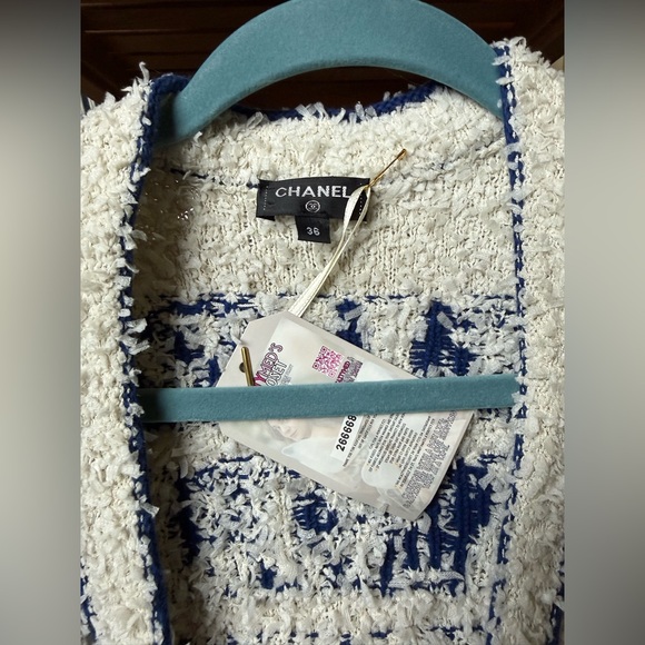 Chanel, Blazer Chanel Blanc taille 36 FR en
Coton - 54969750 - Picture 13 of 15